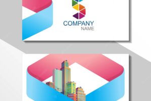 Creative and professional business card template design