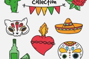 Day of the dead object collection