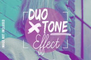 Duo tone effect to your photos