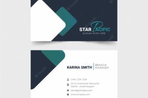 Elegant business card template