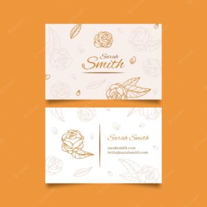 Elegant business card template