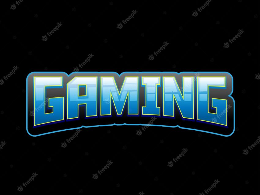 Gaming esport team logo design vector