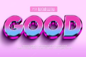 Good text style effect