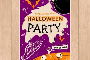 Halloween party with creepy elements