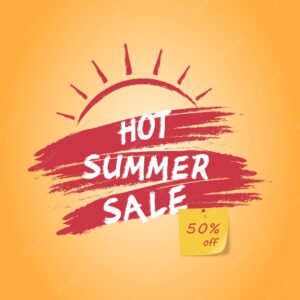Hot summer sale