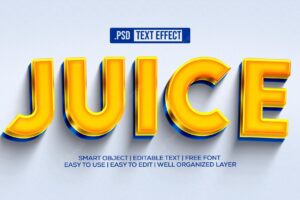 Juice text style effect