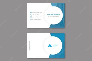 Marketing agency business card