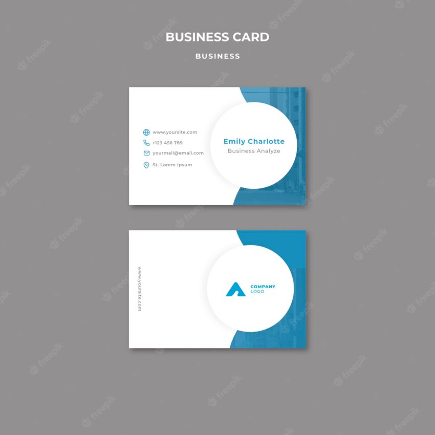 Marketing agency business card