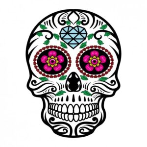 Mexican skull design