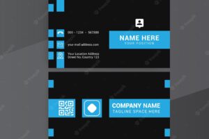 Mockup business card design high quality and standard  mockup template