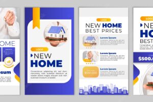 New home prices instagram story collection