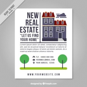 New real estate brochure