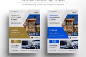 Premium real estate flyer corporate template