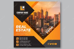 Real estate agency social media posts