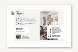 Real estate banner template
