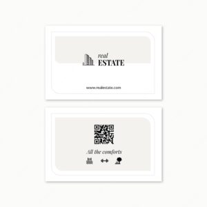 Real estate business card