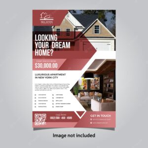 Real estate flyer