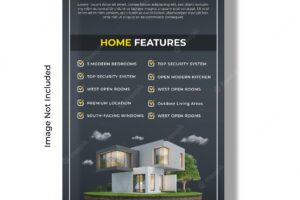 Real estate house property instagram post or square web banner promo template free premium vector