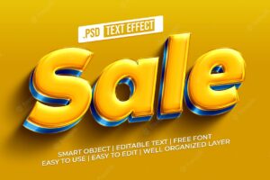 Sale text style effect