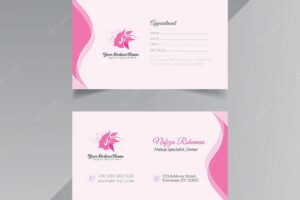 Spa business card