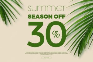 Summer sale frame