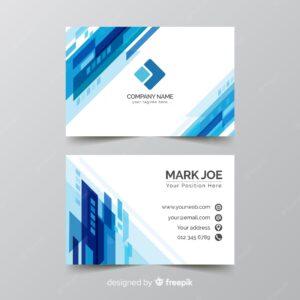Template professional business card template