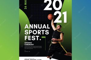 2021 sporting event poster