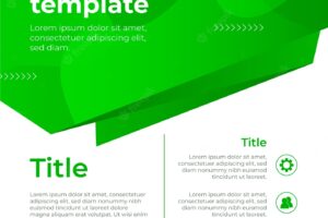 Abstract design business template