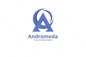 Andromeda letter a logo