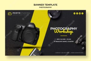 Banner photography workshop template