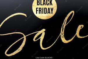 Black friday design for advertising, banners, leaflets and flyers. vector illustration.