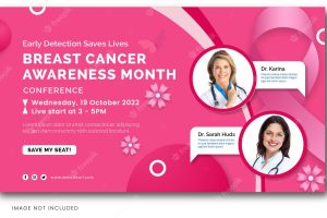 Breast cancer awareness banner