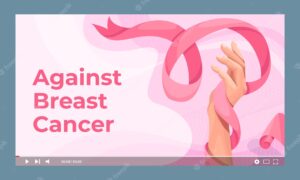 Breast cancer awareness month youtube thumbnail