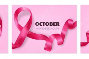 Breast cancer cards set