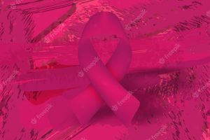 Breast cancer october awareness month campaign background
