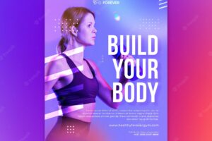 Build your body poster template