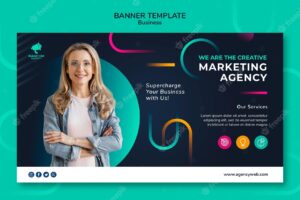 Business company banner template