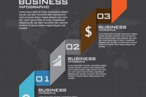 Business strategy infographics