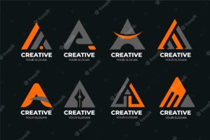 Collection of a logo templates