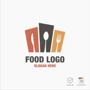 Creative food logo design