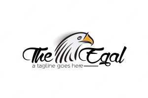 Eagle eye branding identity corporate logo design vector
