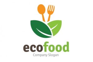 Ecofood logo template