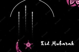 Eid card mandala design
