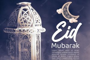 Eid mubarak and eid ulfitr social media banner template