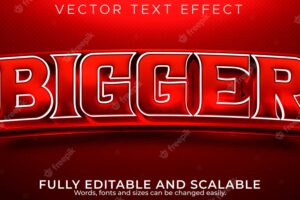 Esport text effect, editable game and sport text style
