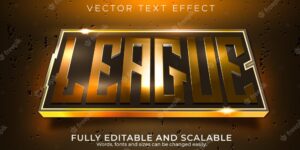 Esport text effect, editable gamer and neon text style