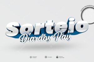 Father's day giveaway 3d illustration