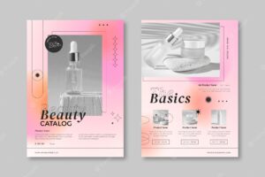 Gradient  product catalog brochure template