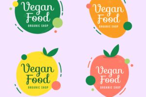 Healthy food logos