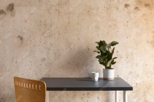 Home workspace minimalistic design
